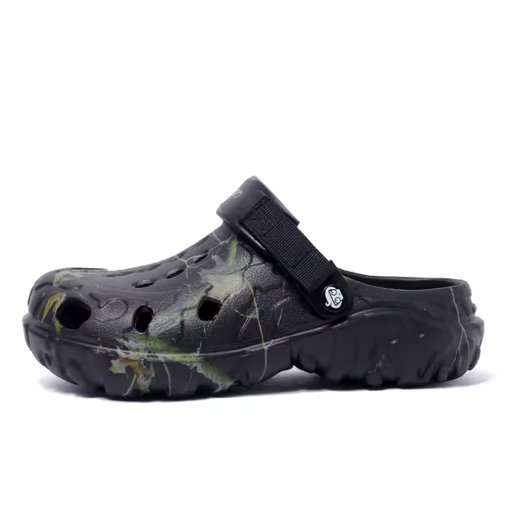 Clogs De Verano Para Hombres Talla Grande Plataforma Antideslizante Sandalias De Playa Casual Para Hombres Y Mujeres Zapatos De Jardín - 1