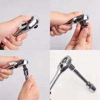 Kit De Herramientas De Reparación De Coche 46pcs Juego De Destornilladores De 1/4 Pulgada Conjunto De Llaves De Fijación Y Herramientas De Auto Reparación Para Mecánicos - details 4