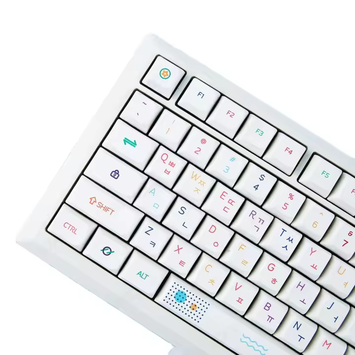 Keycaps De PBT Coreanas 127 Teclas Neon XDA Para Teclado Mecánico RGB Compatibles Con Cherry MX Switch Caps Para Gaming - 1