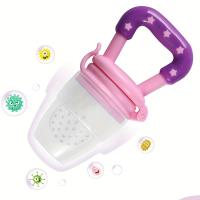 3 PCs Dientes Teether Fruta Y Verdura Para Bebé Complemento Alimenticio Mordedor De Silicona Utensilios De Comer Para Bebés Mayor De 12 Meses - details 2