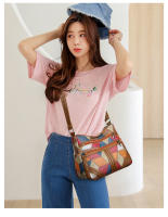 Bolso Bandolera Vintage Elegante Para Mujer Bolso De Mano De Moda Con Multi-bolsillos Bolso De Hombro Retro Para El Día a Día - details 3