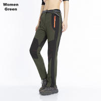 Pantalones De Hielo LNGXO Para Mujer Impermeables Y Cálidos De Poliéster Y Spandex Para Senderismo Trekking Camping Esquí Outdoor Resistente Al Viento Trousers Gruesos - details 15