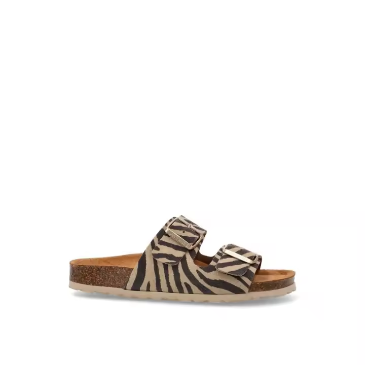 SANDALIA BIO 0747  CEBRA CLARO AUTENTI - 1