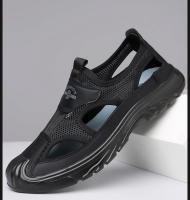 Sandalias Para Hombre Estilo Nuevo Slip-on Transpirables Con Suela Gruesa Y Ligera Zapatillas Casuales De Malla Sandalias Holgadas - details 21