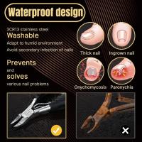 Cortaúñas para uñas gruesas, resistente, tijeras para uñas encarnadas gruesas - details 2