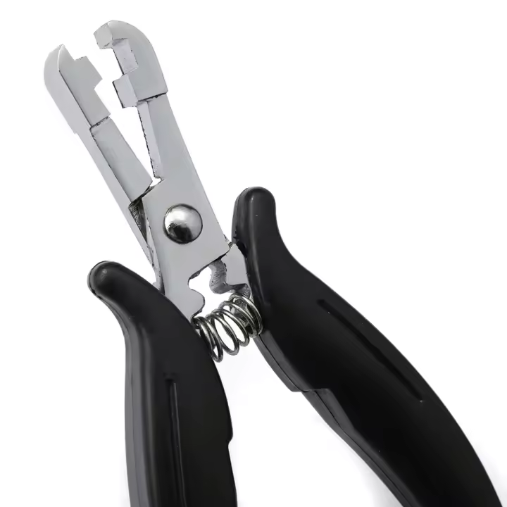 Tijeras De Extensión De Cerdas Keratin Pr- Para Extensiones De Cabello Herramienta De Plegar Accesorios De Extensiones De Cabello - 1