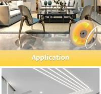 Tira De Luz LED COB Flexible 1-10M DC 12V 24V 320 LEDs Alta Densidad Luz Lineal Dimmable Para Decoración Interior De Habitación - details 14