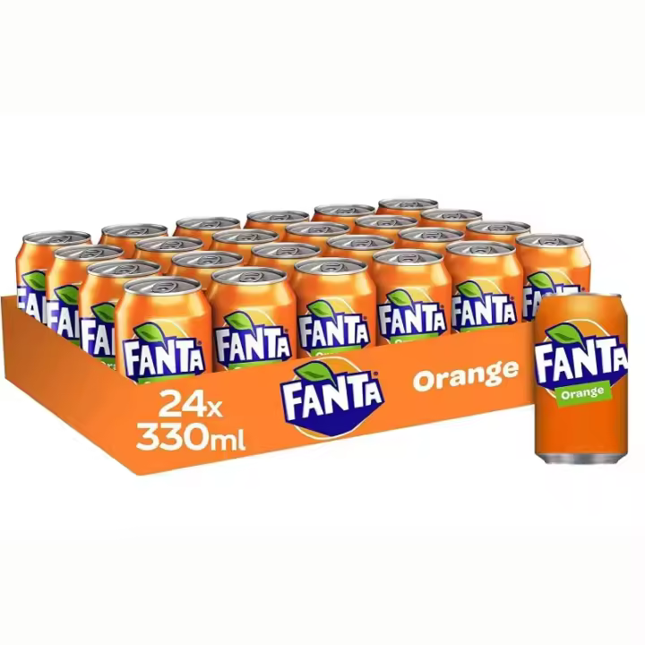 Fanta Lata de naranja  24 *330ML - 1