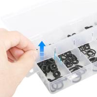 Kit De Anillos De Goma O 225PCS Resistente Al Aceite Y Agua Conjunto De Selladores De Anillo Y Tapas De Goma Para Reparaciones Profesionales De Plomería Y Automotriz - details 9