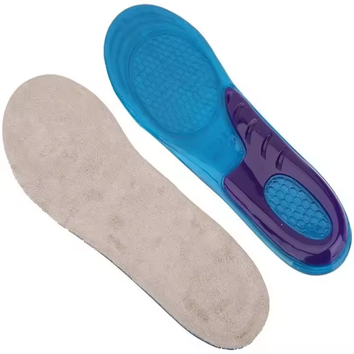 Almohadillas De Silicona Ortopédicas Para Hombres Y Mujeres Antideslizantes Insertos De Zapato Antichoque Soporte De Arco Para Pies Planos Y Confort - 1
