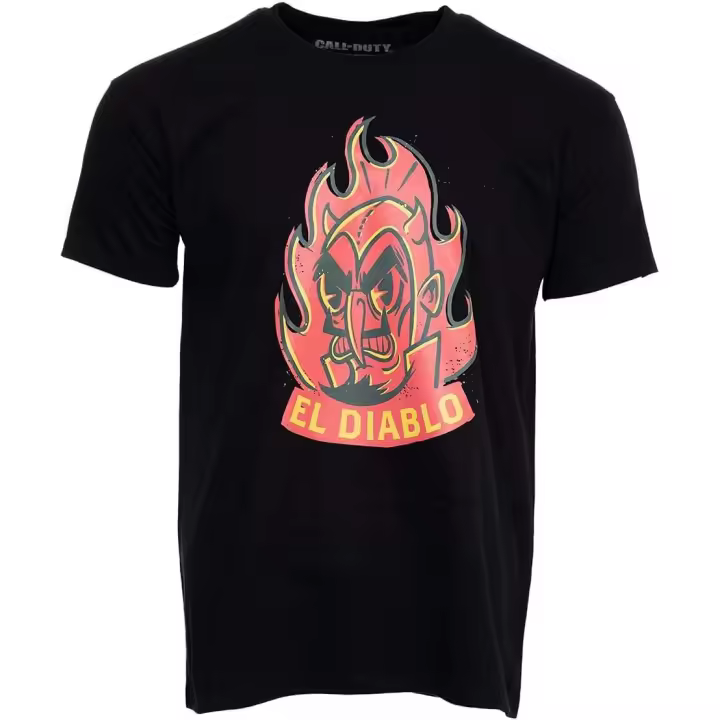 Camiseta call of dutty vanguard devil black m - 1