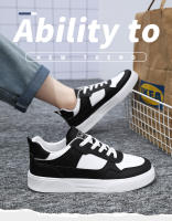 Zapatos Casuales Para Hombre Antideslizantes Transpirables Con Suela Gruesa Cómodos Para Todas Las Estaciones Moda Suaves Para Jóvenes Para Caminar Lento - details 1