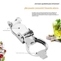 Abrigo De Botella De Acero Inoxidable Multifuncional Plegable Abrebotellas Para Bebidas Carbonatadas Y Cerveza Para El Hogar - details 3