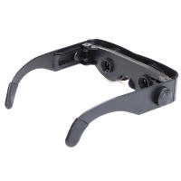 Telescopio Binocular Portátil De Estilo Gafas Negro Para Pesca Senderismo Conciertos Magnificación 3x Lente Objetivo 28mm - details 7