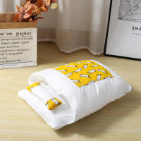 Nido De Gato Japonés Nuevo Con Capucha Desmontable Y Lavable Cálido Para Gatos Y Gatinos Casa De Verano Y Otoño Material De Corduroy - details 4