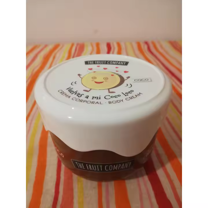 Crema corporal Coco Loco de The Fruit Company para una piel suave y deliciosa - 1