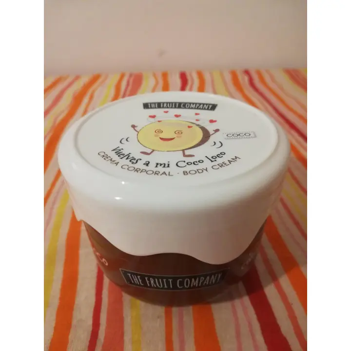 Crema corporal Coco Loco de The Fruit Company para una piel suave y deliciosa - 1