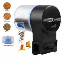 Alimentador De Acuario Inteligente Con Modo De Tiempo Doble Ajustable Compatible Con Pellet Polvo Y Tira Alimentación Para Tanque De Peces - details 10