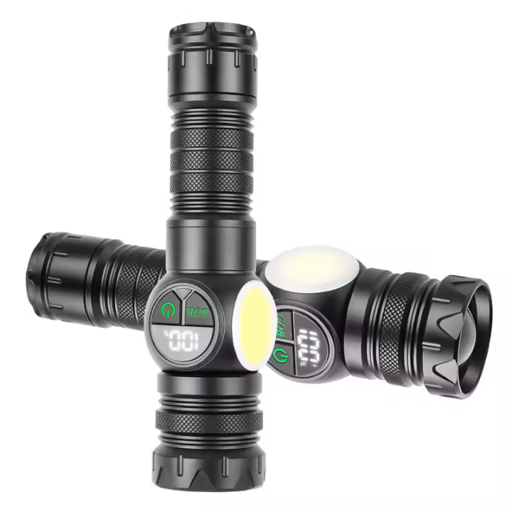 Nueva linterna láser blanca de luz potente de largo alcance con pantalla digital de potencia de 100.000 lúmenes, mismo modelo - 1