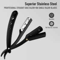 Afeitadora Manual Plegable Para Hombres Con Hoja Afilada Como Una Navaja Barbero Afeitadora De Brazo Straight Shaver Para Hombres - details 7