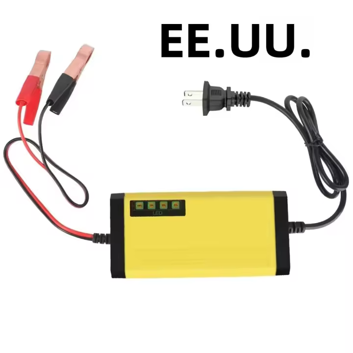 Cargador De Batería De Coche 12V 2A Reparación Pulsada 220V LED Para Baterías De Agua Y Secas Ácido Lead Moto Y Camión - 1