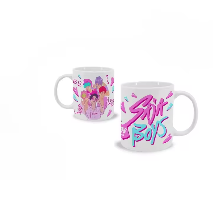 Taza cerámica SAJA BOYS 325ML HUNTRIX K-POP DEMON HUNTERS - 1