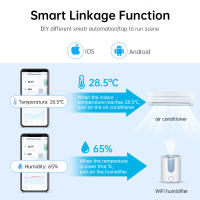 Sensor De Temperatura Y Humedad Inteligente Tuya Zigbee/Wifi Batería Poderada Termostato APP Seguridad Inteligente Compatible Con Google Home - details 4