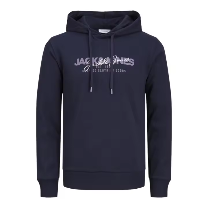 JACK&JONES 12266287 JJALVIS SWEAT HOOD UB Hombre Sudadera Jersey Cuello Capucha 29272 - 1