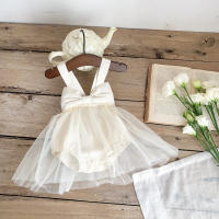 Bailarina Romper Para Bebés Niñas 0-2 Años Vestido De Malla Con Gran Lazo Traje De Baile Princesa Estilo Activo Ropa De Verano - details 26