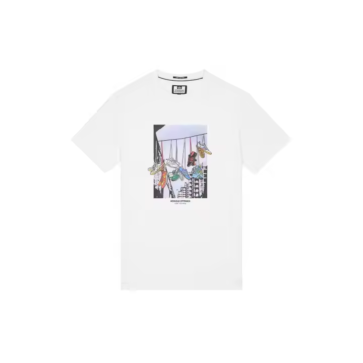 Weekend Offender Camiseta Hombre Turf Wars Blanca - 1