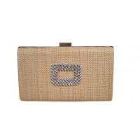Carteras de fiesta KTEY 282 232F CLUTCH RAFIA HEBILLA CIRCONITAS 32782 24V - details 1