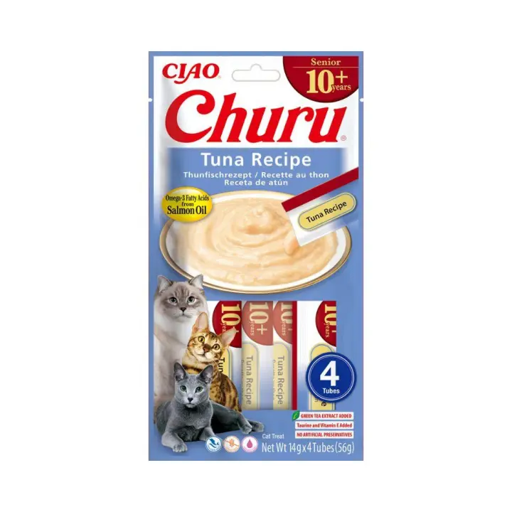 Churu Cat Senior Receta De Atún 4 X 14Gr - 1