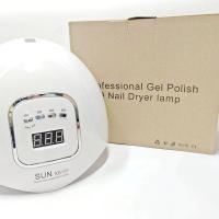 Lámpara de uñas UV profesional, lámpara LED UV de 120W, lámpara de uñas UV con 36 perlas, secadora de uñas profesional, lámpara de salón para manicura y pedicura en casa. - details 1