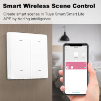 Interruptor De Escenas Inalámbrico Zigbee 1/2/3/4Gang Compatible Con Alexa Google Home Control Remoto Por App Para Automatización Del Hogar - details 2