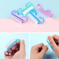 50Pcs Lotes De Cepillos De Limpieza Para Uñas Con Herramientas De Plástico Coloridos Limpiadores De Polvo Para Manicura Y Pedicura Suaves - details 7
