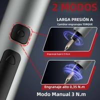 Set De Destornilladores Eléctricos De Precisión 75 En 1 3.7V Con Luz LED Y 71 Piezas De Destornilladores Magnéticos Herramientas Profesionales Para Reparación DIY - details 2