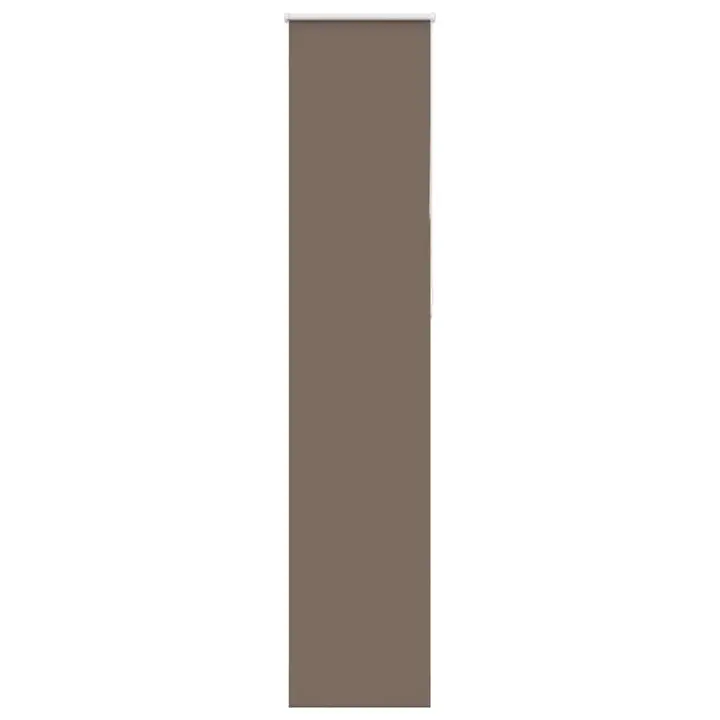 Estor Enrollable Opaco Color Café 55x230cm Tela Ancho 50,7cm - 1