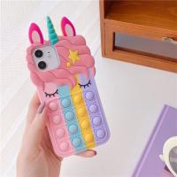 Pop It Fidget Toy Phone Case for iPhone Protection Soft Silicone - spot sales iphoneX/XS - details 2
