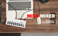 Mini Mixer G-MARK MIX8 Controlador De Mezclador Estéreo De 8 Canales Para Instrumentos Musicales Guitarra Micrófono Escenario - details 2