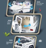 Coche De Juguete De Plástico 1:32 Luz Propia Y Autoinercia Para Niños Regalo De Año Nuevo Modelo De Coche De Fundición a Fundición - details 6