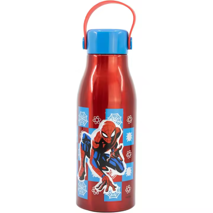 Marvel Spiderman Stor Botella Aluminio Flexi Handle 760 ML Arachnid Grid 79201 - 1