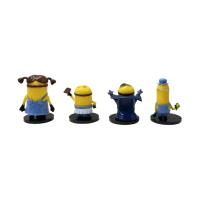 Figuras De Acción 3D Despicable Miniones Kevin Bob CARL AGNES Reina Del Mundo Juguetes Para Niños Regalos De Navidad Colección De Muñecos Capsula - details 3