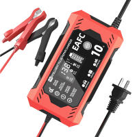 Cargador De Batería De Coche Grande Pantalla LCD 6A/8A/10A 12V Para Motocicleta Y Vehículos Con Tecnología Inteligente De Reparación - details 8
