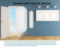 Sensor De Puerta Y Ventana Inalámbrico Con Magnetismo EV1527 Modo De Codificación RF 433MHz Para Sistema De Seguridad Doméstica Kit De Alarma Antirrobo - details 0