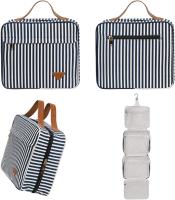 Neceser de viaje para Colgar, neceser con Gancho, impermeable, Grande, Bolsa de almacenamiento de Cosméticos para Viajes y baño - details 0
