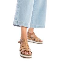 Sandalias plataforma mujer XTI 142826 02 SANDALIA TIRAS CAMEL 32181 24V - details 0