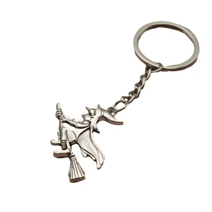 Llavero Creativo De Helecho Vintage Lanzador De Helechos De Aleación De Zinc TQ194 Para Joyería Y Accesorios De Moda - 1