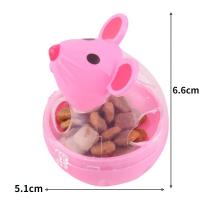 Juguete Para Gatos Alimento Rodante Dispensador De Comida Ratón Divertido Para Entrenamiento Y Juego De Plástico Supplies Para Gatos Y Gatitos - details 0