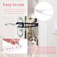 1pc Stopper De Puerta Mejorado Fuerte Y Flexible Evita Que Los Perros Accedan a Áreas No Permitidas Instalación Fácil Sin Herramientas Necesarias - details 3