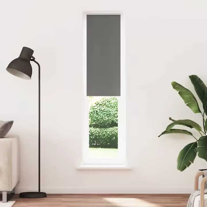Estor Enrollable Opaco gris 55x210 cm Tela Ancho 50,7 cm - 1